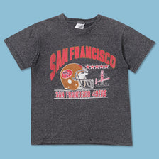 Vintage San Francisco 49ers Women's T-Shirt Medium / Large - Double Double Vintage