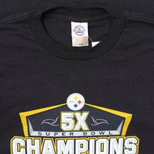 2006 Pittsburgh Steelers T-Shirt Large - Double Double Vintage