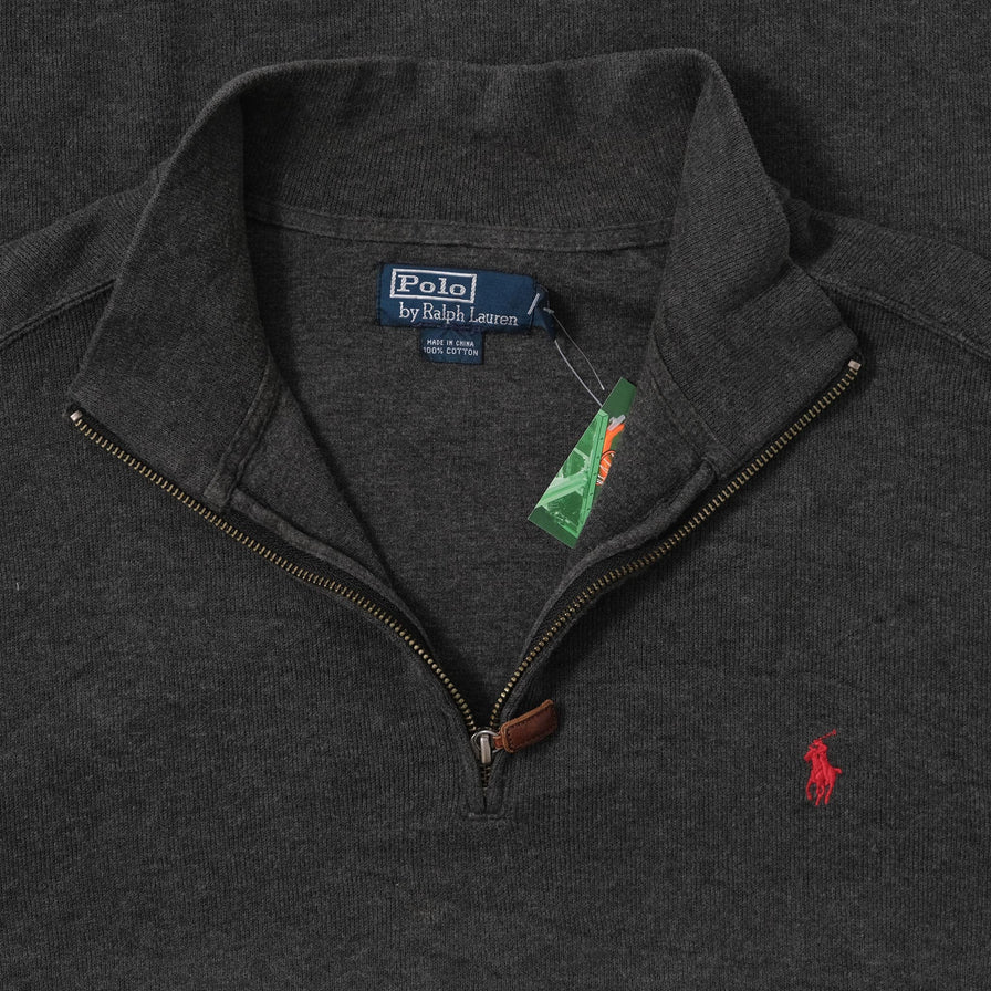 Vintage Polo Ralph Lauren Q-Zip Sweater XXLarge 