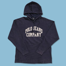Vintage Polo Jeans Hoody Medium 