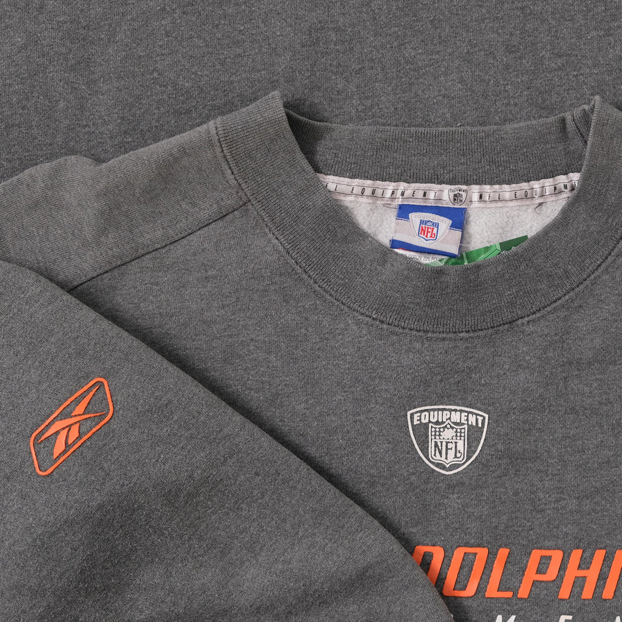 Reebok Miami Dolphins Sweater Large 
