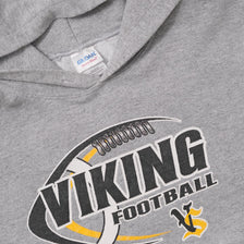 Vintage Vikings Football Hoody Small 