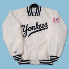 Vintage New York Yankees Padded College Jacket XXLarge 