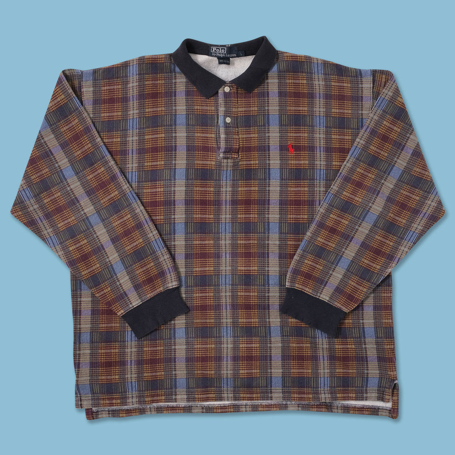 Vintage Polo Ralph Lauren Rugby Sweatshirt Large 