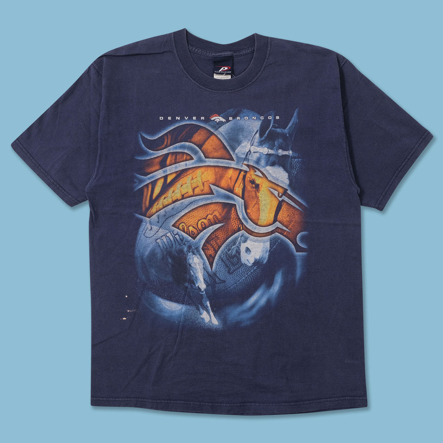 Vintage Denver Broncos T-Shirt Large 