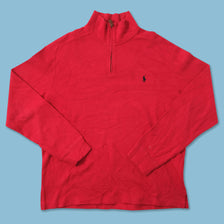 Vintage Polo Ralph Lauren Q-Zip Sweater Large 