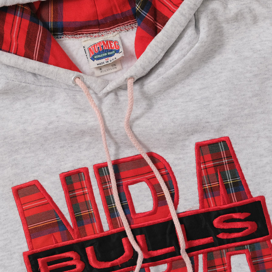 Vintage Nutmeg NBA Bulls Hoody Medium 