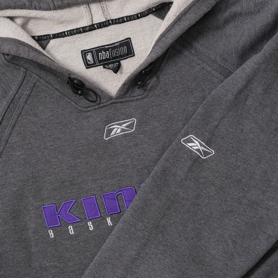 Vintage Reebok Sacramento Kings Hoody XXLarge 