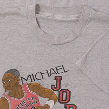 80s Salem Chicago Bulls Michael Jordan T-Shirt Medium 