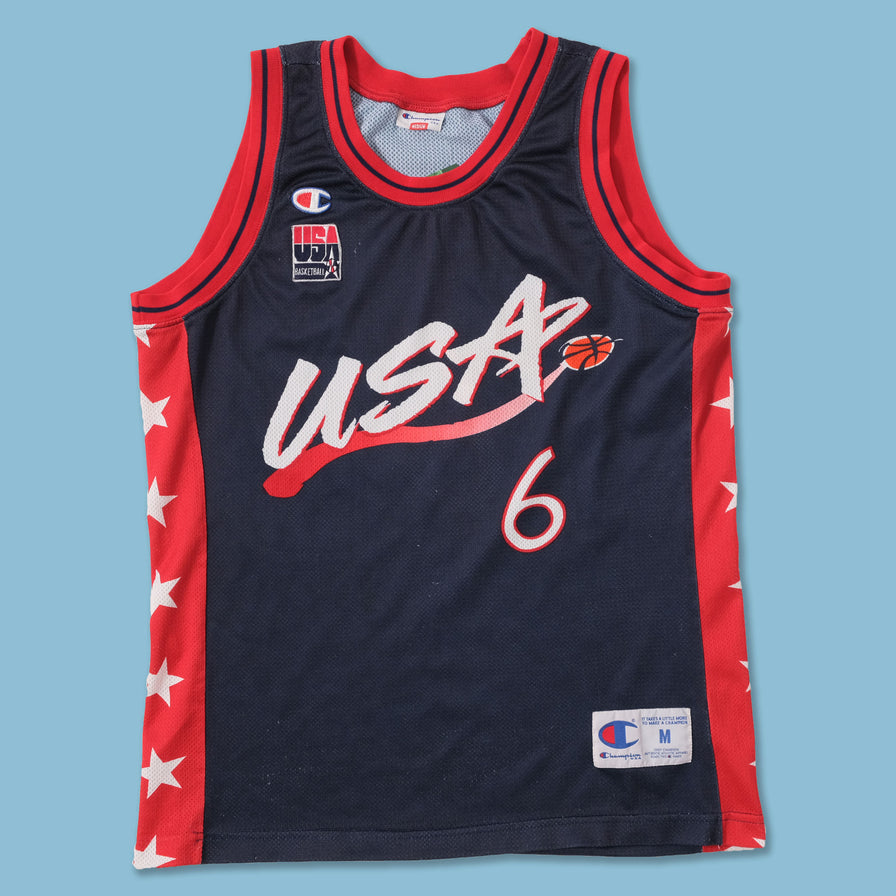 Vintage Champion USA Hardaway Jersey Medium 