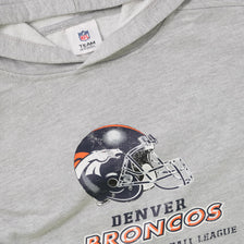 Vintage Denver Broncos Hoody Medium 