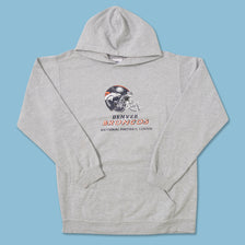 Vintage Denver Broncos Hoody Medium 