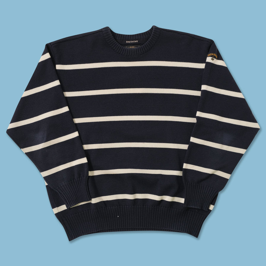 Vintage Paul Shark Knit Sweater Large 