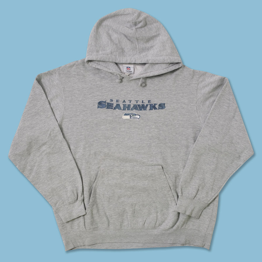 Vintage Seattle Seahawks Hoody XLarge 