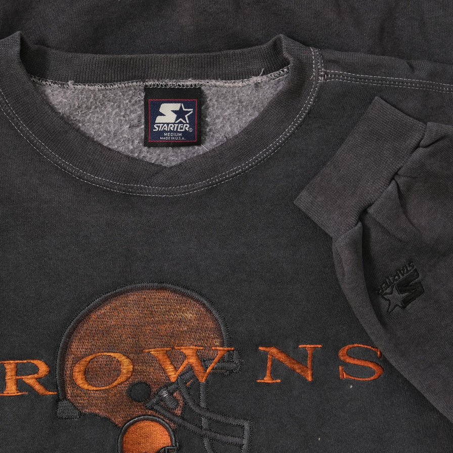 Vintage Starter Cleveland Browns Sweater Medium 
