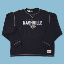 Vintage Nashville Predators Sweater Medium 