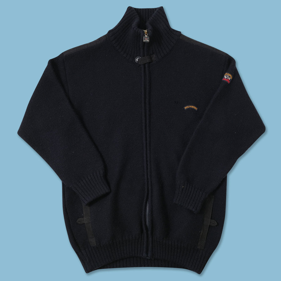 Vintage Paul Shark Knit Jacket Large 