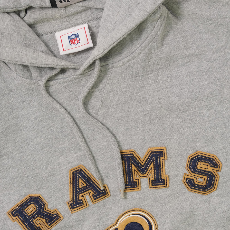 Vintage Los Angeles Rams Hoody XLarge 