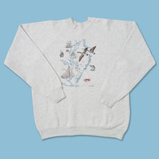 Vintage Chesapeake Bay Sweater Large 