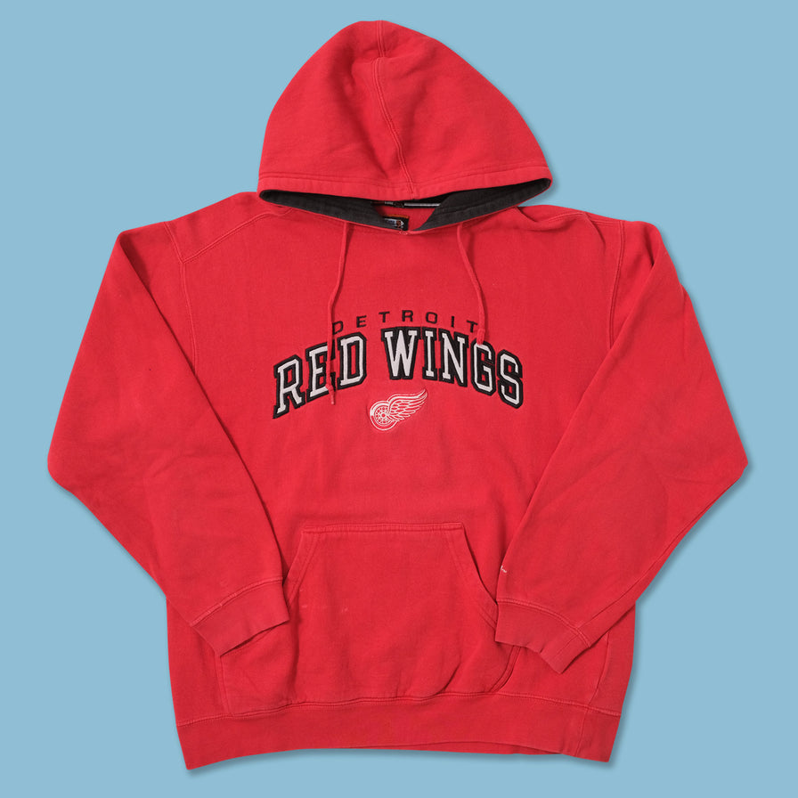 Vintage Detroit Red Wings Hoody Medium 