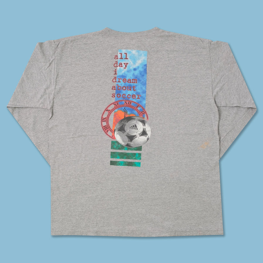 Vintage adidas Soccer Longsleeve XLarge 