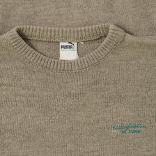 Vintage Puma Knit Sweater XLarge 