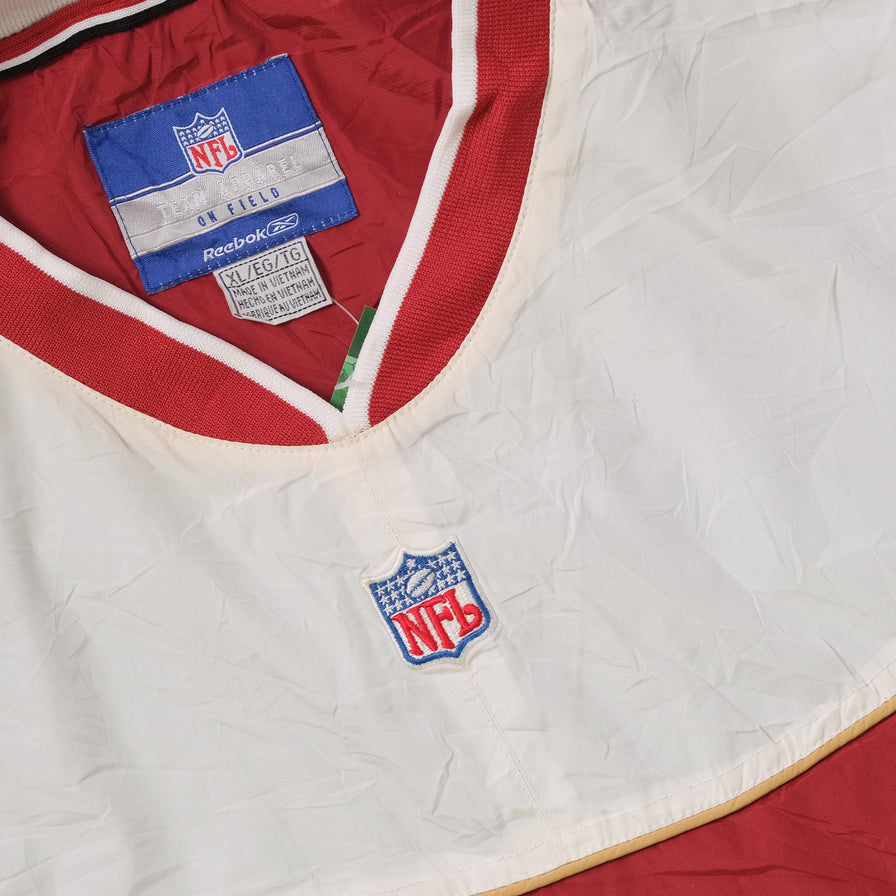 Vintage Reebok San Francisco 49ers Windbreaker XXLarge 