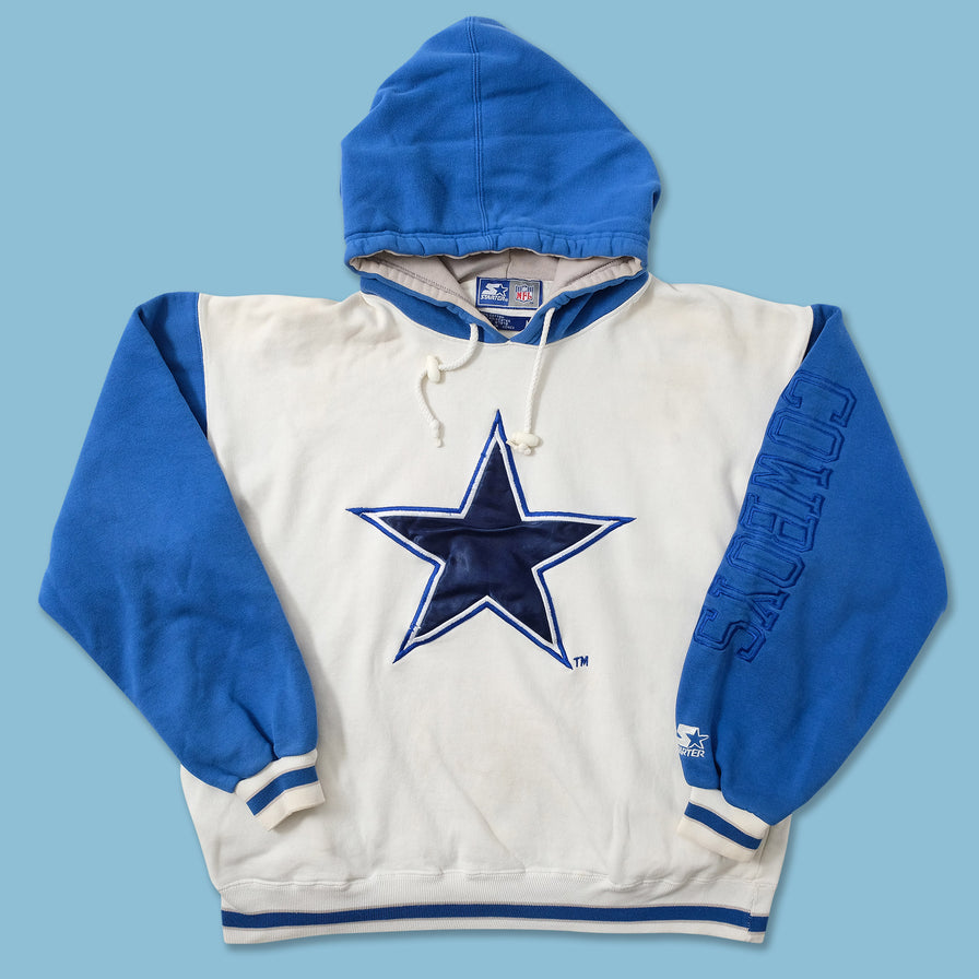 Vintage Starter Dallas Cowboys Hoody Medium 
