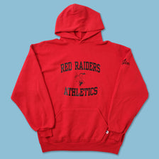 Vintage Russell Athletic Red Raiders Hoody Large 