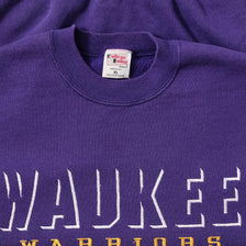 Vintage Waukee Warriors Sweater Large 