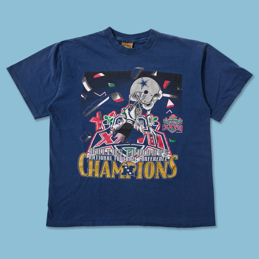 1992 Nutmeg Dallas Cowboys T-Shirt Large 