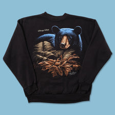 Vintage Black Bear Sweater Small 