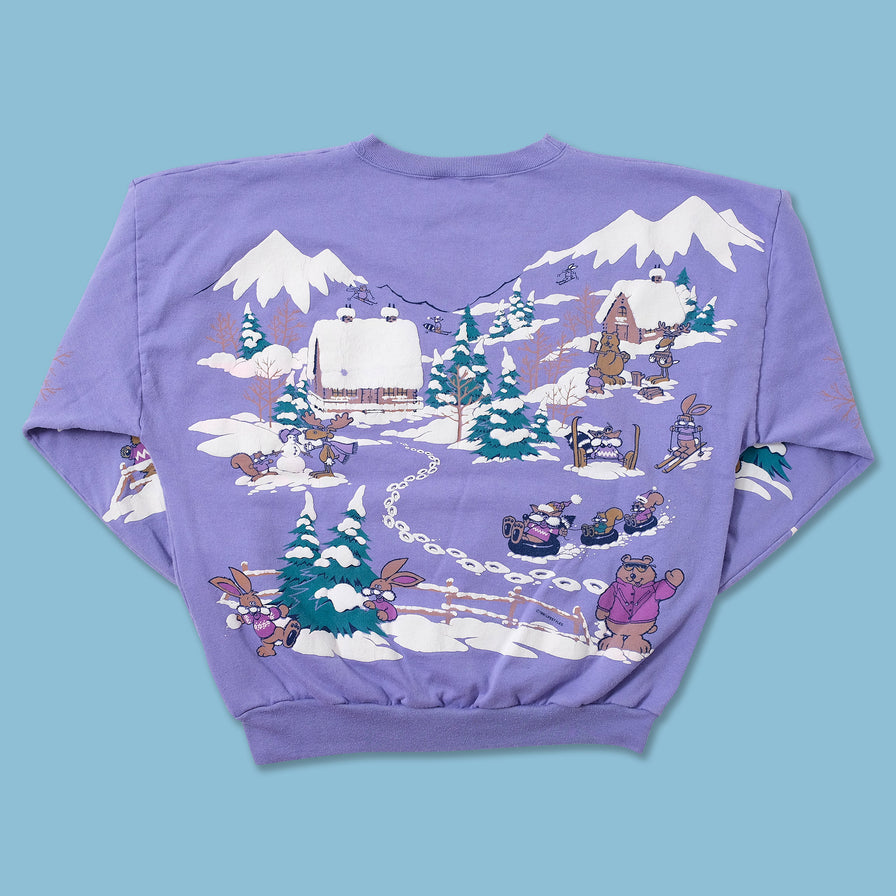 Vintage Nature Sweater Medium 