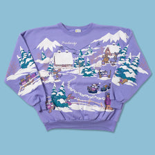 Vintage Nature Sweater Medium 