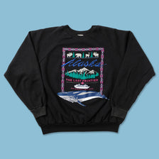 Vintage Alaska Sweater Medium 