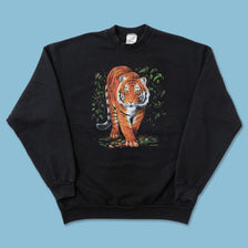 Vintage Tiger Sweater Large 