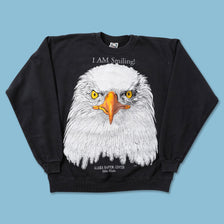 Vintage Eagle Sweater Large 
