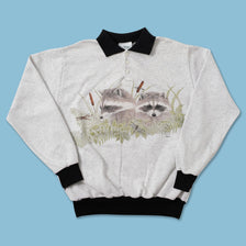 Vintage Raccoon Sweater Medium 