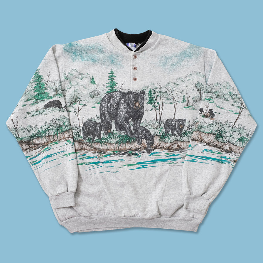 1990 Black Bear Sweater XLarge 