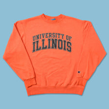 Champion University of Illinois Sweater Medium 