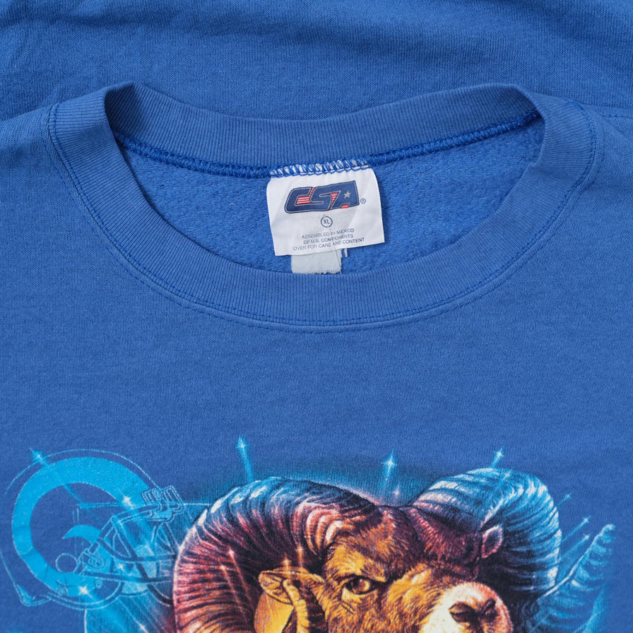 Vintage 1999 St. Louis Rams Sweater XLarge - Double Double Vintage