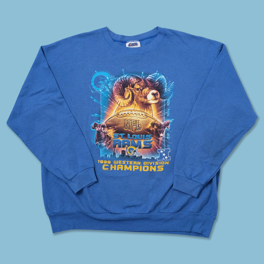 Vintage 1999 St. Louis Rams Sweater XLarge - Double Double Vintage