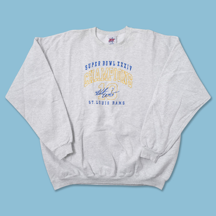 Vintage St. Louis Rams Sweater XLarge - Double Double Vintage