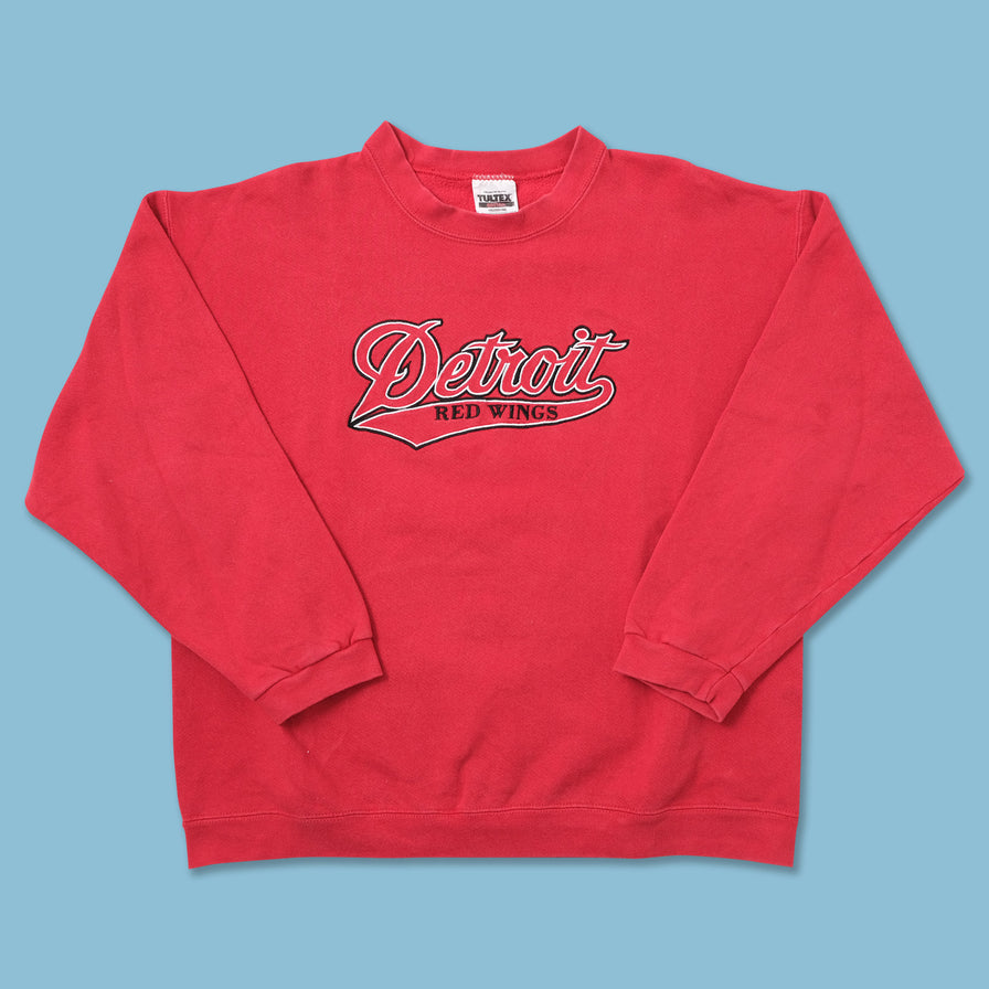 Vintage Detroit Red Wings Sweater Medium - Double Double Vintage
