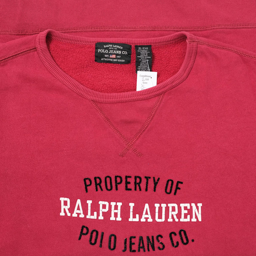 Vintage Polo Ralph Lauren Sweater XLarge - Double Double Vintage