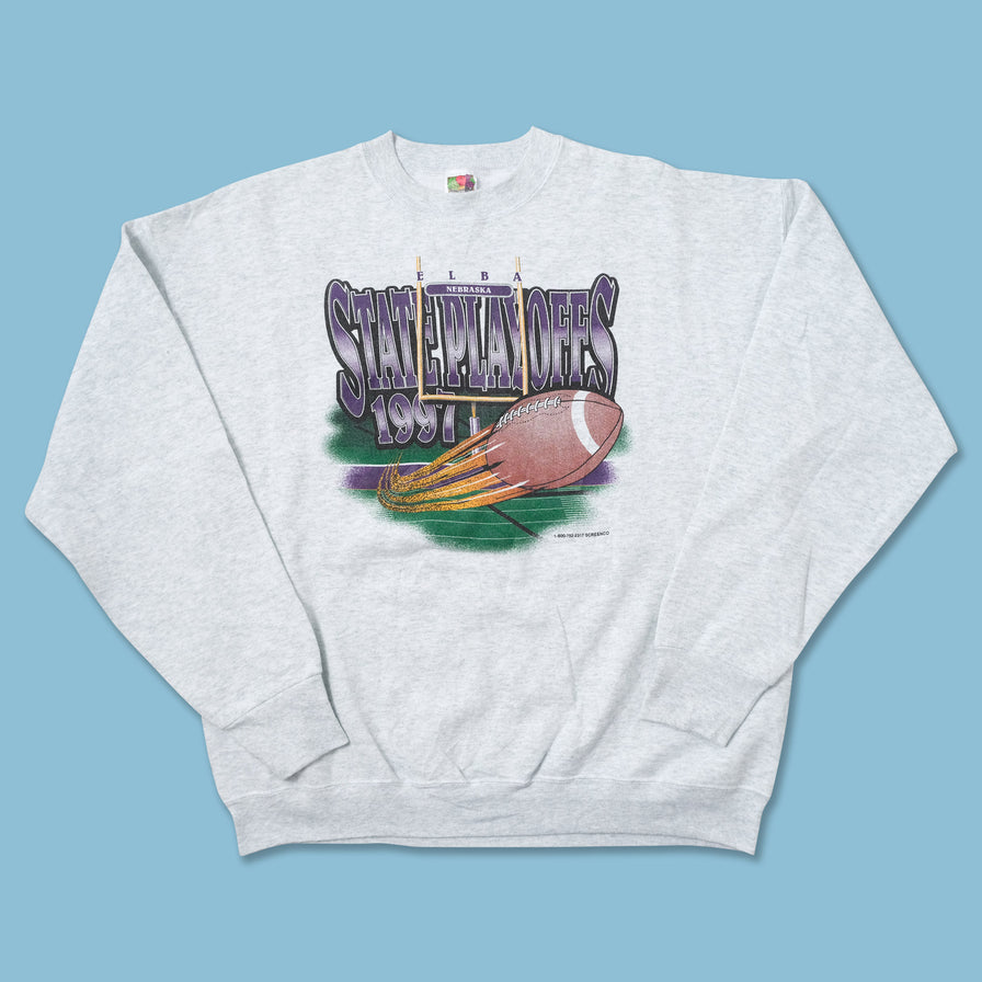 Vintage 1997 Nebraska State Playoffs Sweater XLarge - Double Double Vintage