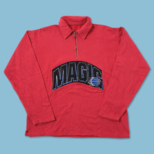 Vintage Orlando Magic Q-Zip Sweater Large - Double Double Vintage