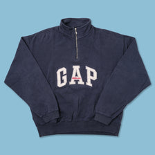 Vintage Gap Q-Zip Sweater Large - Double Double Vintage