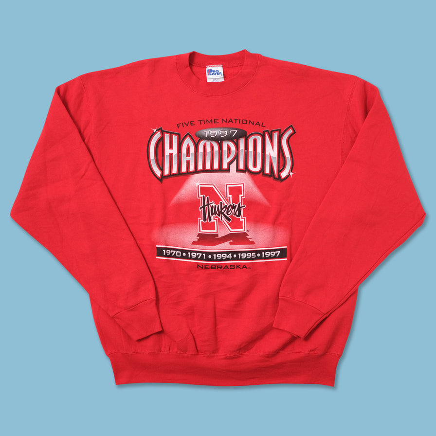 Vintage 1997 Nebraska Huskers Sweater XLarge - Double Double Vintage
