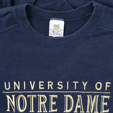 Vintage Notre Dame Sweater XLarge - Double Double Vintage